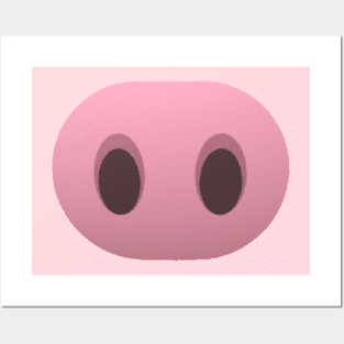 Pig Nose Posters and Art